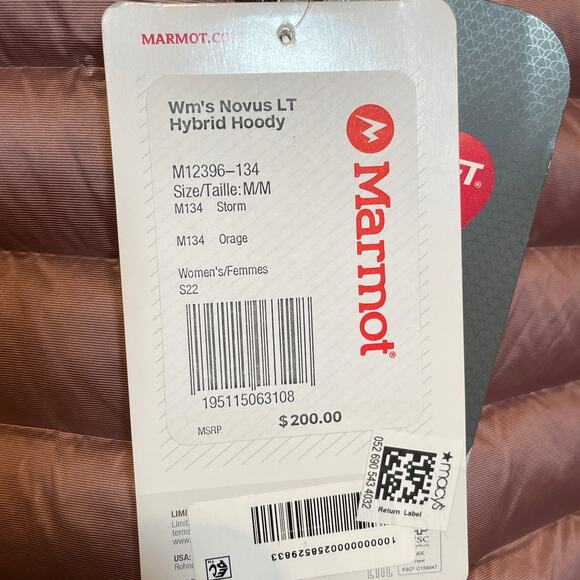 Marmot Avant Featherless Jacket pink small - Picture 4 of 9